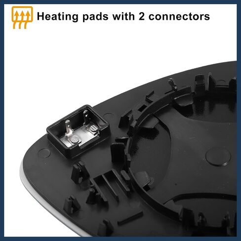 for Volkswagen Tiguan 2007-2016 for Volkswagen Sharan 2010-2022 Car Rearview Driver Left Side Heated Mirror Glass Replacement W/Backing Plate in Kuwait