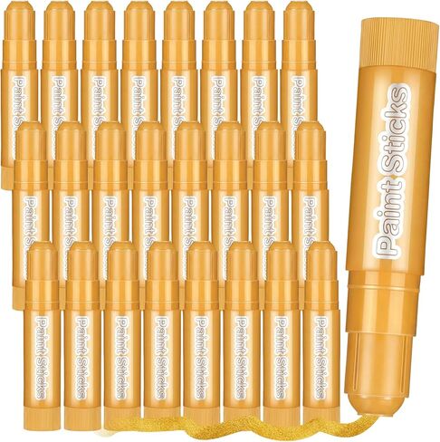 36 Pcs Black Solid Tempera Paint Sticks Bulk Washable Quick Drying Paint Sticks for Kids No Mess Crayons for Students Painting Canvas Posters Arts Project Gifts in Kuwait