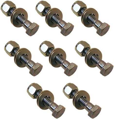 بيتربيلت موتورز 24 بوصة × 30 بوصة بلاستيك بولي 3/16 بوصة سميكة شبه شاحنة طينية سوداء وحمراء - مجموعة من 2 مع مجموعة مسامير in Kuwait
