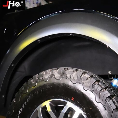 JHO Wheel Well Liners for Ford F150 Raptor 2017-2024 Only Premium Rear Inner Fender Wells | Rugged Off-Road Mud Guards & Frame Protection | Easy Install No-Drill Design in Saudi Arabia