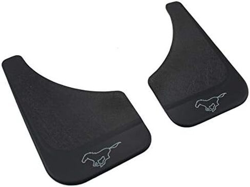 Blue Oval Industries 1994-2009 OEM Mustang Pony زوج واقيات الطين الأمامية والخلفية من موستانج بوني in Kuwait
