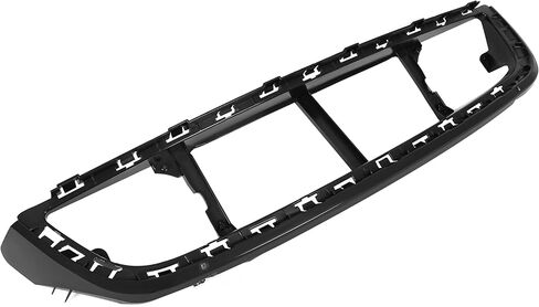 KUAFU Front Grille Reinforcement Compatible with 2013-2014 Ford Mustang Bumper Upper Hood Grille Reinforcement Grill Mounting Panel Replacement for FO1223122 DR3Z-8A200-AA Black in Saudi Arabia