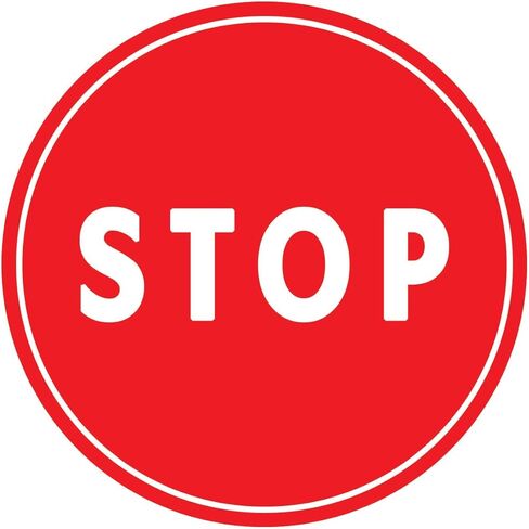 No Photos or Video Allowed Vinyl Stickers – 5 Pack, 4" Waterproof Decals for Cafes, Restaurants, Shops & Vehicles – Indoor/Outdoor Use Label Sign in Saudi Arabia
