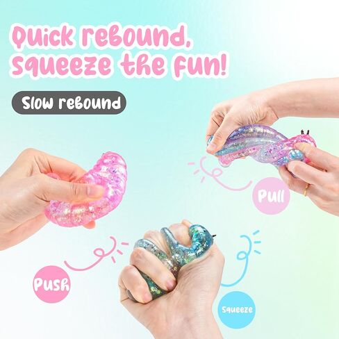 Squishy Caterpillar Fidget Stress Balls Caterpillar Malt Sugar Ball Squishy Toys for Adults Sensory Stress Relief Toys Animal Squeeze Stretch Slug Fidget Toys for Kids Birthday Gift (Pink) in Saudi Arabia