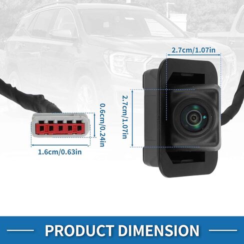 Rear View Camera for GMC Terrain 2018-2024 Denali/SL/SLE/SLT / AT4 Park Assist Backup Reverse Camera Replace No.23188736 in Kuwait