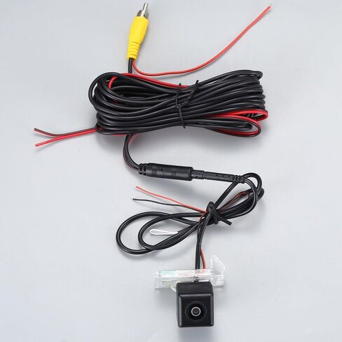 HD Auto 170° License Plate Light Rear View Reversing Backup Camera Parking System Compatible with Fiat Abrath 500 500X 595 695 500C 595C 695C/FWD 312/Jeep Grand Cherokee/Maserati Levante/Dodge Viper in Saudi Arabia
