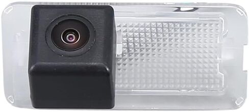 HD Auto 170° License Plate Light Rear View Reversing Backup Camera Parking System Compatible with Fiat Abrath 500 500X 595 695 500C 595C 695C/FWD 312/Jeep Grand Cherokee/Maserati Levante/Dodge Viper in Kuwait