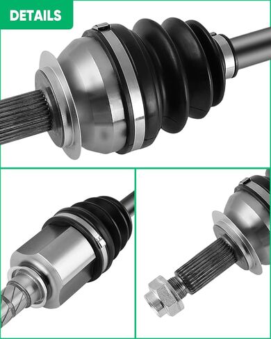 Front Left Right CV Axle Shaft Assembly Fits 2009-2013 for Subaru Forester 2011-2014 for Subaru Impreza 2012-2014 for Subaru WRX 2013-2014 for Subaru XV Crosstrek 66-7381,2PCS in Saudi Arabia