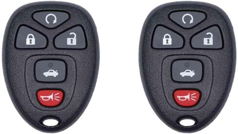 Car Key Fob Keyless Entry Remote Compatible with Lucerne 2008 FCC OUC60270 OUC60221 Part Number 10337867 15912860 20935331 22952176 Pack of 2 in Saudi Arabia