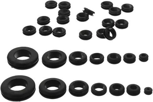 180pcs Oil Retainer Washer Rubber O-rings Black Rubber Multi-size Car Fuse Accessories Rings Sealing Kit Plumbing Gasket Set in Saudi Arabia