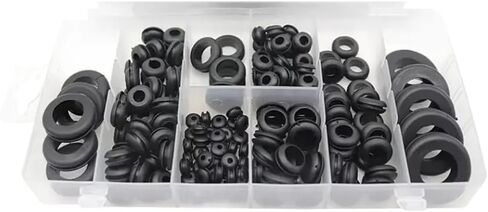 180pcs Oil Retainer Washer Rubber O-rings Black Rubber Multi-size Car Fuse Accessories Rings Sealing Kit Plumbing Gasket Set in Saudi Arabia