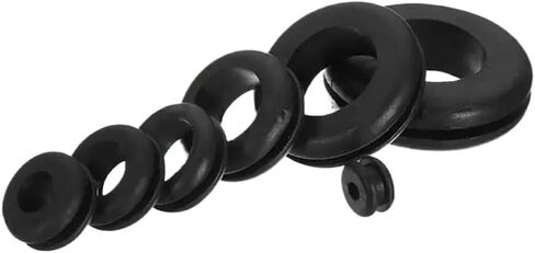 180pcs Oil Retainer Washer Rubber O-rings Black Rubber Multi-size Car Fuse Accessories Rings Sealing Kit Plumbing Gasket Set in Saudi Arabia