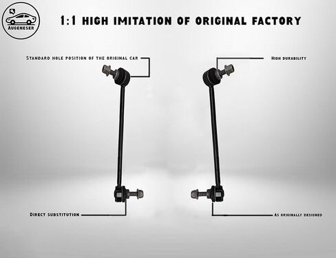 2Psc Front Sway Bar Links Stabilizer Bar Links, Compatible with Tesla Model 3 2017-2021, Model Y 2020-2023 1188396-00-B, 1044391-00-B,1044391-00-D, 118839100B, 104439600D, 118839600B in Saudi Arabia