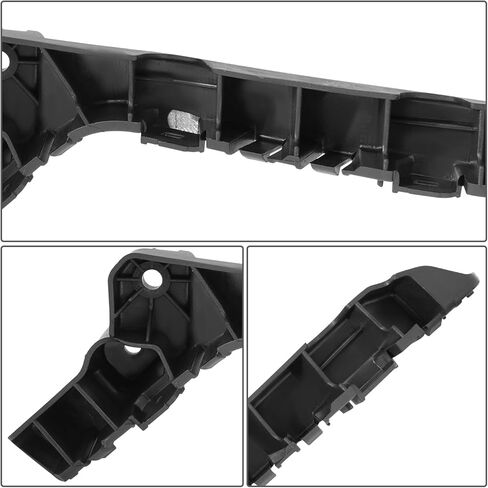 Auto Dynasty GM1033116 Front Bumper Cover Support Bracket Compatible with Chevy Equinox 2010-2017, Passenger Right Side, Polished Black in Kuwait