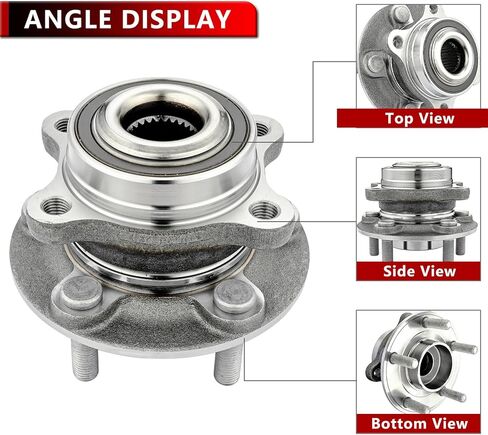 512498 Front or Rear Wheel Bearing and Hub Assembly for 2013-2020 Ford Fusion, for 2013-2016 Lincoln MKZ, Wheel Hub 5 Lug w/ABS in Saudi Arabia