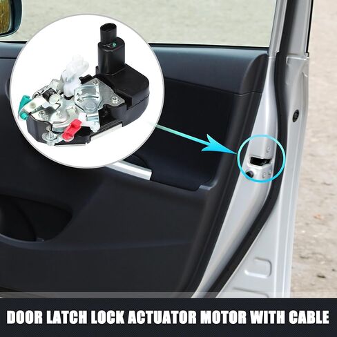 uxcell Front Right Side Power Door Lock Actuator Motor for Dodge Caravan 1997-2000 for Chrysler Town & Country 1997-2000 No.4717472/4717472AB in Kuwait