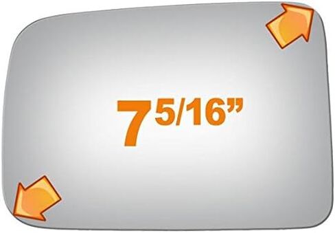 زجاج مرآة بديل لجانب السائق من Burco 2212 لسيارة 1990-1995 TOYOTA 4RUNNER، 1991-1997 TOYOTA LAND CRUISER، 1984-1995 TOYOTA PICKUP in Kuwait