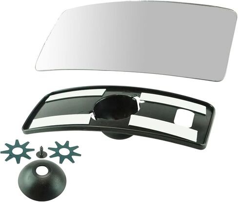 Trail Ridge Passenger Side Mirror Glass Convex Towing Mirror with Backing Plate For Aftermarket Mirrors Only Compatible with 04-14 Ford F-150 98-15 Expedition 11-14 Lincoln Navigator 06 Mark LT in Kuwait