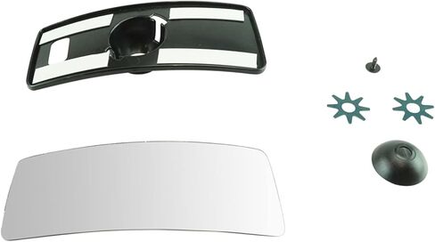 Trail Ridge Passenger Side Mirror Glass Convex Towing Mirror with Backing Plate For Aftermarket Mirrors Only Compatible with 04-14 Ford F-150 98-15 Expedition 11-14 Lincoln Navigator 06 Mark LT in Kuwait