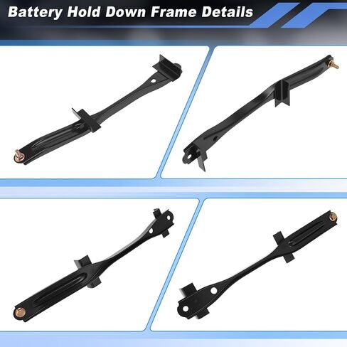 Battery Hold Down with 304 Stainless Steel J Bolt Kit for Toyota Camry 2012-2017 Replaces 74404-06130 Battery Mounting Bracket Kit for Toyota Avalon 2013-2018 in Kuwait