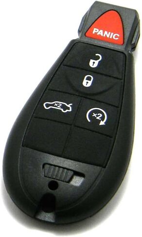 OEM Electronic 5-Button FOBIK Key Fob Remote Compatible with 2008-2010 Chrysler 300 (FCC ID: IYZ-C01C) in Kuwait