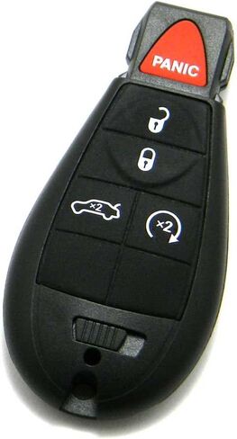 OEM Electronic 5-Button FOBIK Key Fob Remote Compatible with 2008-2010 Chrysler 300 (FCC ID: IYZ-C01C) in Kuwait