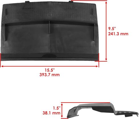 Caltric 5435357-070 5435357070 Bumper Panel Compatible with Polaris Front in Kuwait