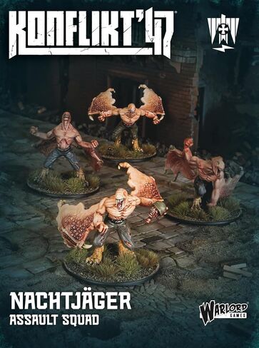 Warlord Games Nachtjager Assault Squad - Axis Miniatures for Konflikt 47 Highly Detailed 28mm Scale Miniatures in Kuwait