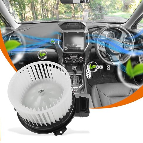 HVAC Heater Blower Motor Assembly Replacement for Subaru Forester 2019 2020 2021 2022 2023 Replaces 72223FL010 700339 75151 BM10101C Front Side in Kuwait