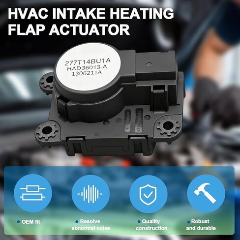 277T14BU1A HVAC A/C Intake Heating Flap Motor Actuator Bracket Compatible with Nissan Rogue 2014-2019 Replace# 277T1-4BU1A in Saudi Arabia