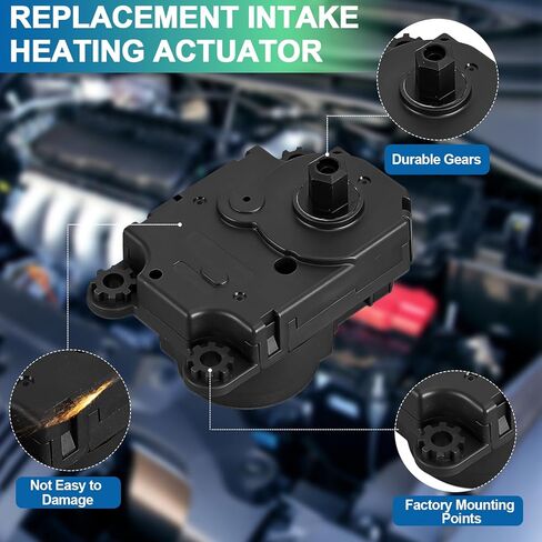 277T14BU1A HVAC A/C Intake Heating Flap Motor Actuator Bracket Compatible with Nissan Rogue 2014-2019 Replace# 277T1-4BU1A in Saudi Arabia