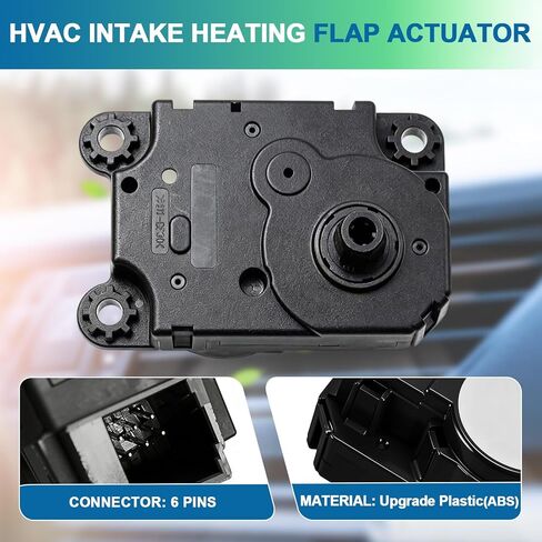 277T14BU1A HVAC A/C Intake Heating Flap Motor Actuator Bracket Compatible with Nissan Rogue 2014-2019 Replace# 277T1-4BU1A in Saudi Arabia