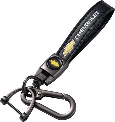 Leather Car Keychain for Car Key GMC Chain Fob Accessories for Men and Woean rea 07 in Kuwait