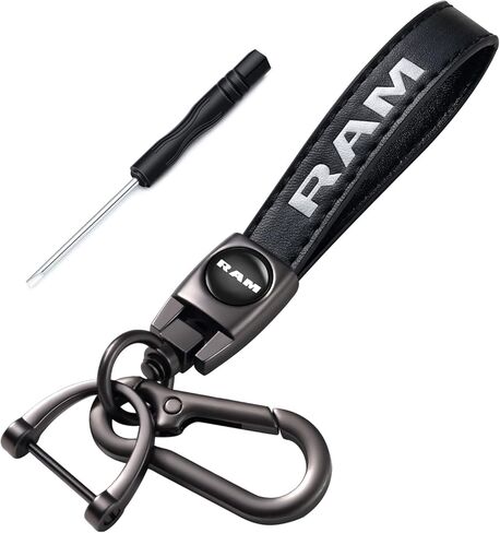 Leather Car Keychain for Car Key GMC Chain Fob Accessories for Men and Woean rea 07 in Kuwait