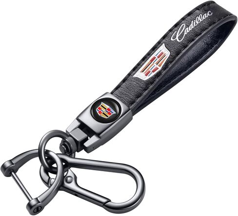 Leather Car Keychain for Car Key GMC Chain Fob Accessories for Men and Woean rea 07 in Kuwait