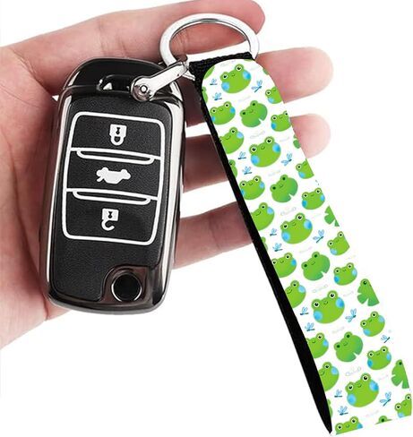 Car Keychain Wristlet,Neoprene Wristlet Strap,Wrist Lanyard for Keys,Wrist,Key Chains Decoration,Gifts for Women Men in Saudi Arabia