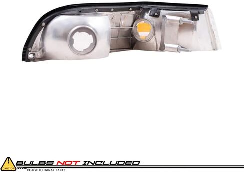 EPIC LIGHTING أضواء إشارة جانبية لوقوف السيارات عدسة وإسكان مع مجموعة المنعطفات متوافقة مع Ford 1992-1997 Crown Victoria Left + Right Side زوج in Kuwait
