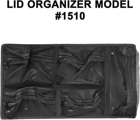 Lid Organizer for The Pelican 1560 Case, 5 Mesh Pockets Design for Storage, Comes with Screws, Fits for 19.92 x 14.98 Inches Internal Case Size Bigger Hard Cases Camera Cases Diving Dry Boxes in Kuwait