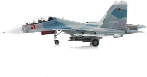 Hobby Master | 1:72 Scale Diecast Military Aircraft Replica | Su-30SM Red 57/RF-61768, Russian Air Force, 2018 | Model HA9512 in Saudi Arabia