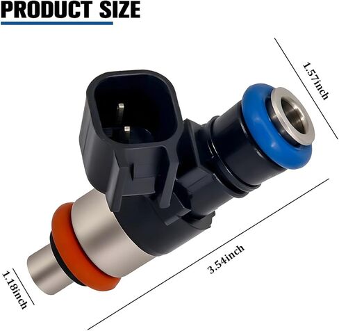 Car Fuel Injector, Vehicle Engine Fuel Injector Nozzle, OEM# FJ1000 842-12353 0280158077 Replacement Accessories, Compatible with Taurus Edge Flex Fusion MKX MKT MKS MKZ CX-9 in Saudi Arabia