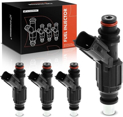 A-Premium Fuel Injectors Compatible with Toyota Corolla ZZE150 ZZT250 CDE120 ZZE141 Auris ZZE150 Avensis, Set of 4 in Kuwait