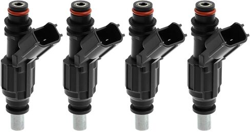 A-Premium Fuel Injectors Compatible with Toyota Corolla ZZE150 ZZT250 CDE120 ZZE141 Auris ZZE150 Avensis, Set of 4 in Kuwait