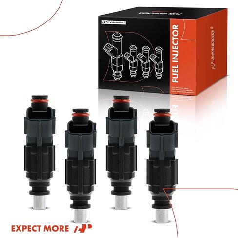 A-Premium Fuel Injectors Compatible with Toyota Corolla ZZE150 ZZT250 CDE120 ZZE141 Auris ZZE150 Avensis, Set of 4 in Kuwait
