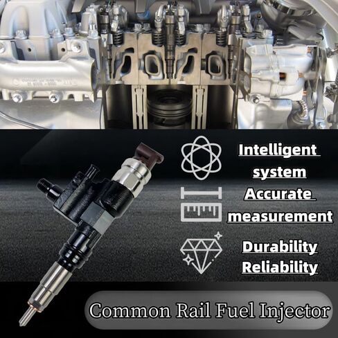 23670-E0510 Diesel Fuel Injector,Common Rail Fuel Injector Nozzle Replaces 095000-9510,Compatible with Hino 300 N04C Toyota Dyna in Saudi Arabia
