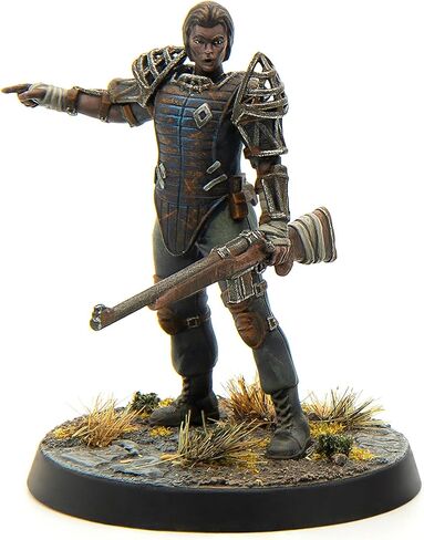 Modiphius Entertainment: Fallout Miniatures: Wasteland Survivors Core Box - 10 Miniatures & Bases, Hard Plastic, Unpainted & Unassembled, Tabletop PRG in Saudi Arabia