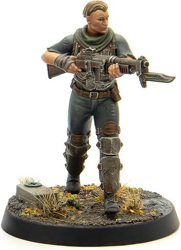 Modiphius Entertainment: Fallout Miniatures: Wasteland Survivors Core Box - 10 Miniatures & Bases, Hard Plastic, Unpainted & Unassembled, Tabletop PRG in Saudi Arabia