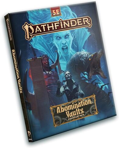 Pathfinder Abomination Vaults for 5E Hardcover - Complete Megadungeon Campaign Fifth Edition Compatible RPG in Saudi Arabia