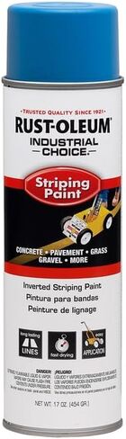 Rust-Oleum 6-Pack of 18 oz 263446 Industrial Choice Blue Inverted Striping Spray Paint in Kuwait