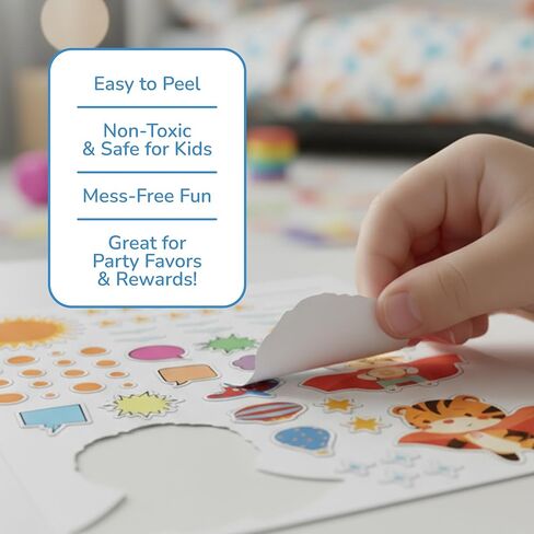 ArtCreativity Sticker Activity Book for Girls – 600+ Stickers, 12 Creative Scenes & Coloring Pages – Screen-Free Travel Activity – Craft Gift for Girls 4-8 in Kuwait