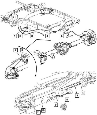 Brake Line Clip in Kuwait